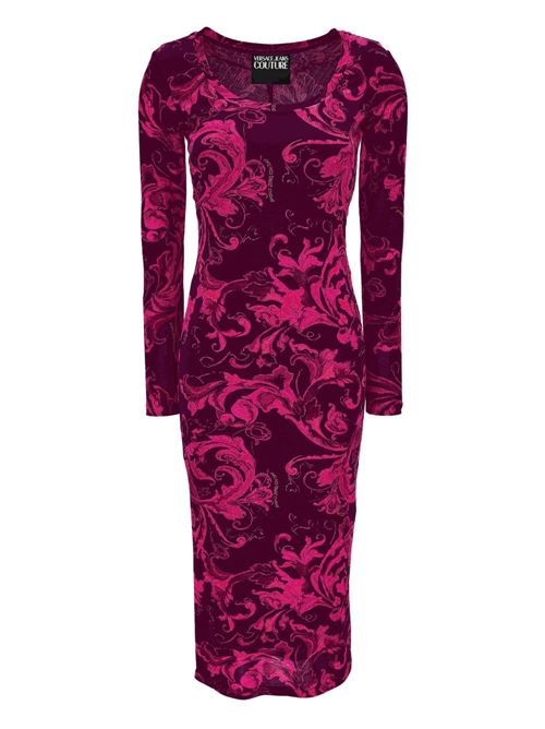 Abito donna lungo con stampa Versace jeans Couture | 79HAO920JS500317